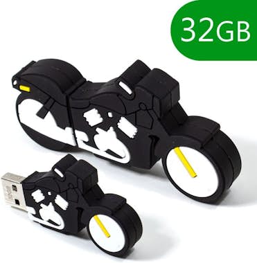 Cool Pen Drive USB x32 GB Silicona Moto Cool Pen Drive USB x32 GB Silicona Moto