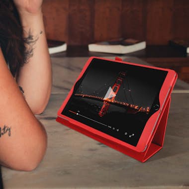 Avizar Funda iPad 2019 10.2 F. Soporte Soft-Touch - Rojo Avizar Funda iPad 2019 10.2 F. Soporte Soft-Touch - Rojo