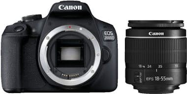 Canon EOS 2000D (Cuerpo) + EF-S 18-55mm f/3.5-5.6 III Canon EOS 2000D (Cuerpo) + EF-S 18-55mm f/3.5-5.6 III