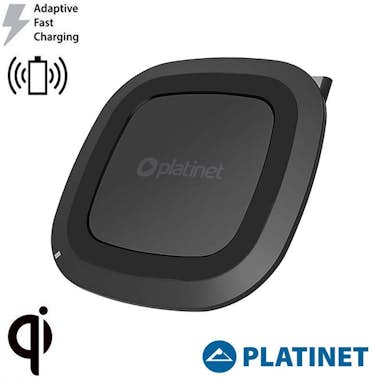 Platinet Dock Base Cargador Smartphones Qi Inalámbrico Univ