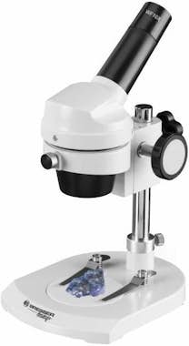 Bresser Microscopio de luz reflejada con 20 aumentos y car Bresser Microscopio de luz reflejada con 20 aumentos y car