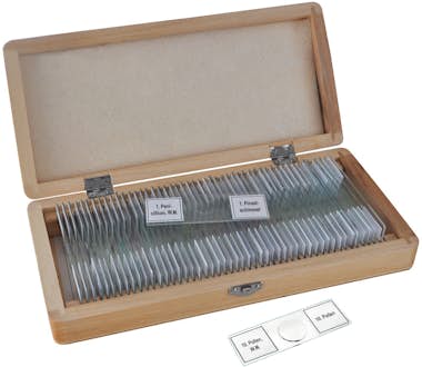 Bresser Caja muestras preparadas 50 pcs. BRESSER Bresser Caja muestras preparadas 50 pcs. BRESSER