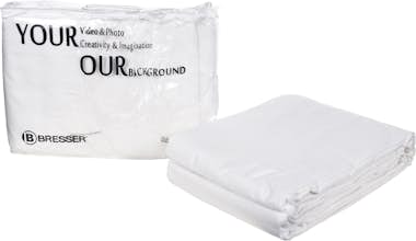 Bresser Tela de fondo color blanco 3x4 m Y-9 Bresser Tela de fondo color blanco 3x4 m Y-9