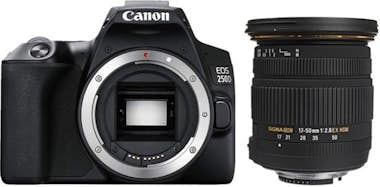 Canon CANON EOS 250D Negro + SIGMA 17-50mm F2.8 EX DC OS Canon CANON EOS 250D Negro + SIGMA 17-50mm F2.8 EX DC OS
