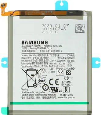 Samsung Batería Original Galaxy A71 de 4500mAh EB-BA715ABY Samsung Batería Original Galaxy A71 de 4500mAh EB-BA715ABY