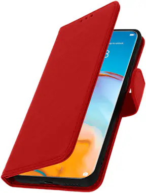 Avizar Funda Huawei P40 Pro Libro Billetera F. Soporte - Avizar Funda Huawei P40 Pro Libro Billetera F. Soporte -