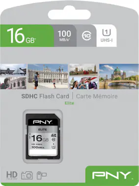 PNY PNY Elite memoria flash 16 GB SDHC Clase 10 UHS-I PNY PNY Elite memoria flash 16 GB SDHC Clase 10 UHS-I