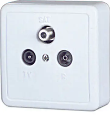 Electro DH Base antena superficie TV-FM-SAT Blindada. Con pas Electro DH Base antena superficie TV-FM-SAT Blindada. Con pas