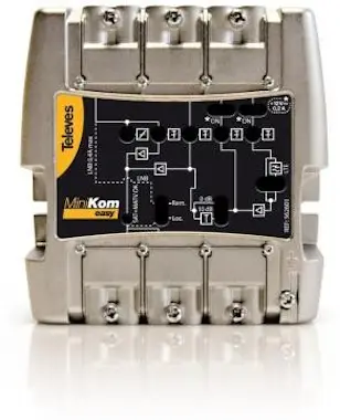 Televes Central TV 4E/1S FM-VHF-UHF-FI MiniKom 4G-LTE Televes Central TV 4E/1S FM-VHF-UHF-FI MiniKom 4G-LTE