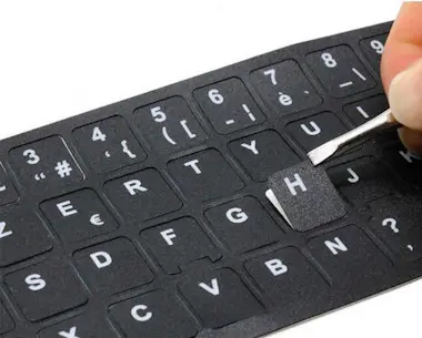 OEM PEGATINA PARA CONVERTIR TECLADO EN IDIOMA ESPAÑOL OEM PEGATINA PARA CONVERTIR TECLADO EN IDIOMA ESPAÑOL
