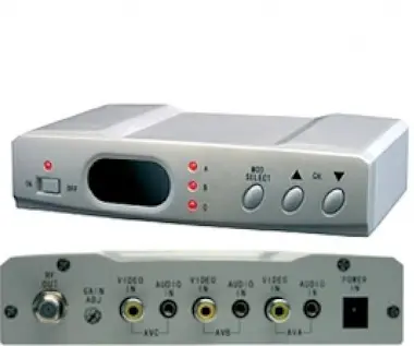 Tecatel Modulador TV RCA UHF 3 Canales ILLUSION Tecatel Modulador TV RCA UHF 3 Canales ILLUSION