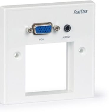 Fonestar Panel de conexion con conectores VGA y JACK 3,5mm