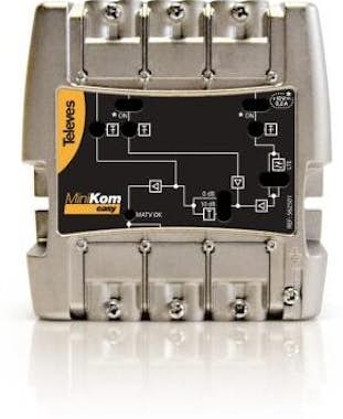 Televes Central Tv Amplificadora de 5 entradas 1 salida Fm Televes Central Tv Amplificadora de 5 entradas 1 salida Fm