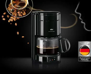 Braun Braun KF 47/1 BK Cafetera de filtro Manual Braun Braun KF 47/1 BK Cafetera de filtro Manual