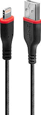 Lindy Lindy 31291 cable de conector Lightning 1 m Negro Lindy Lindy 31291 cable de conector Lightning 1 m Negro