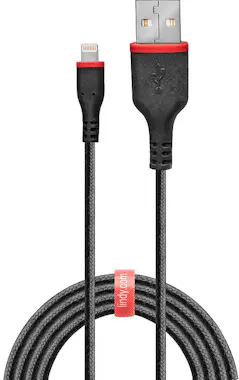 Lindy Lindy 31292 cable de conector Lightning 2 m Negro Lindy Lindy 31292 cable de conector Lightning 2 m Negro