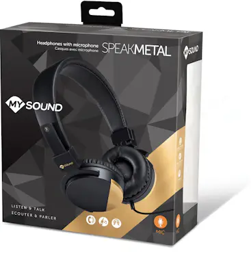 Meliconi Meliconi MySound Speak Metal Auriculares Diadema N Meliconi Meliconi MySound Speak Metal Auriculares Diadema N