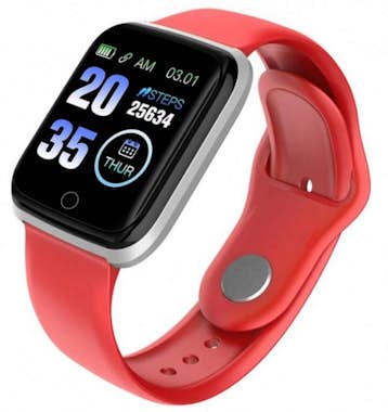 Generica LKS Reloj M6 inteligente Bluetooth unisex-Rojo Generica LKS Reloj M6 inteligente Bluetooth unisex-Rojo