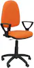Piqueras y Crespo Silla Ayna bali naranja claro con brazos Piqueras y Crespo Silla Ayna bali naranja claro con brazos