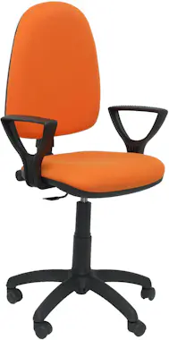 Piqueras y Crespo Silla Ayna bali naranja claro con brazos Piqueras y Crespo Silla Ayna bali naranja claro con brazos