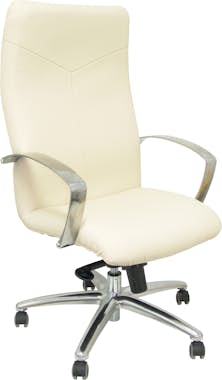 Piqueras y Crespo Sillón Caudete similpiel crema Piqueras y Crespo Sillón Caudete similpiel crema