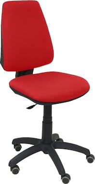 Piqueras y Crespo Silla Elche CP bali rojo ruedas de parquet Piqueras y Crespo Silla Elche CP bali rojo ruedas de parquet