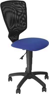 Piqueras y Crespo Silla juvenil Júcar respaldo malla negro asiento a Piqueras y Crespo Silla juvenil Júcar respaldo malla negro asiento a