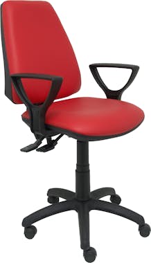 Piqueras y Crespo Silla Elche sincro similpiel rojo con brazos Piqueras y Crespo Silla Elche sincro similpiel rojo con brazos