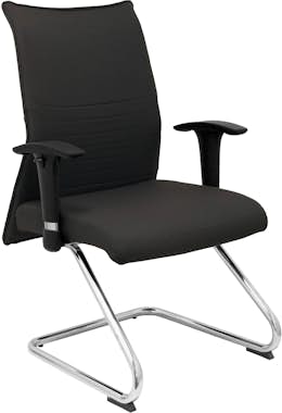 Piqueras y Crespo Sillón Albacete confidente patín bali negro Piqueras y Crespo Sillón Albacete confidente patín bali negro