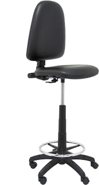 Piqueras y Crespo Taburete Ayna similpiel negro Piqueras y Crespo Taburete Ayna similpiel negro