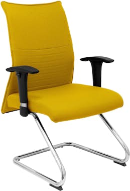 Piqueras y Crespo Sillón Albacete confidente patín bali amarillo Piqueras y Crespo Sillón Albacete confidente patín bali amarillo