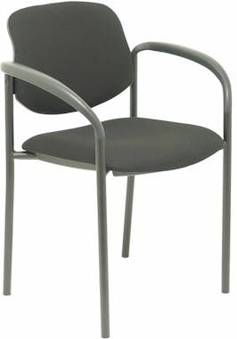 Piqueras y Crespo Silla fija Villalgordo bali negro chasis negro con Piqueras y Crespo Silla fija Villalgordo bali negro chasis negro con