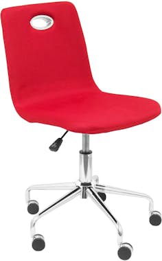 Piqueras y Crespo Silla infantil Olivares tejido de malla rojo Piqueras y Crespo Silla infantil Olivares tejido de malla rojo