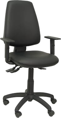Piqueras y Crespo Silla Elche sincro similpiel negro con brazo regul Piqueras y Crespo Silla Elche sincro similpiel negro con brazo regul