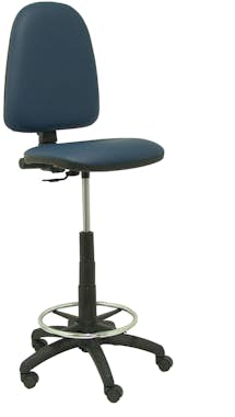 Piqueras y Crespo Taburete Ayna similpiel azul marino Piqueras y Crespo Taburete Ayna similpiel azul marino