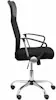Piqueras y Crespo Silla Gontar respaldo malla negro asiento negro Piqueras y Crespo Silla Gontar respaldo malla negro asiento negro