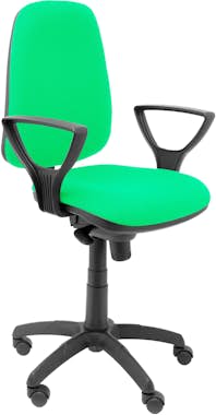 Piqueras y Crespo Silla Tarancón bali verde con brazos Piqueras y Crespo Silla Tarancón bali verde con brazos