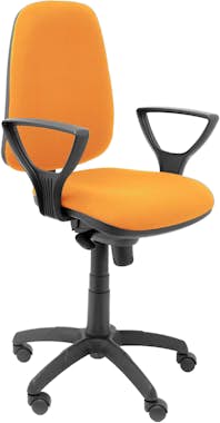 Piqueras y Crespo Silla Tarancón bali naranja con brazos Piqueras y Crespo Silla Tarancón bali naranja con brazos