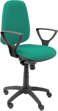 Piqueras y Crespo Silla Tarancón bali verde con brazos Piqueras y Crespo Silla Tarancón bali verde con brazos