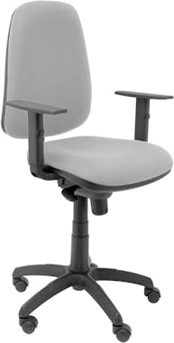 Piqueras y Crespo Silla Tarancón bali gris con brazos regulables Piqueras y Crespo Silla Tarancón bali gris con brazos regulables