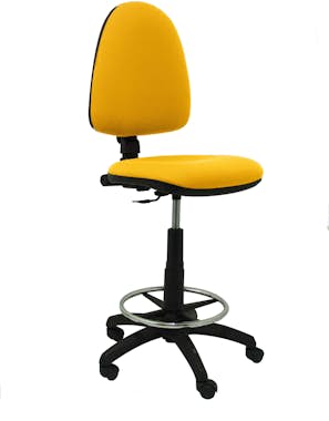 Piqueras y Crespo Taburete Alarcón bali amarillo Piqueras y Crespo Taburete Alarcón bali amarillo