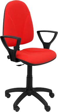 Piqueras y Crespo Silla Algarra rojo brazos fijos Piqueras y Crespo Silla Algarra rojo brazos fijos