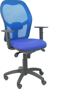 Piqueras y Crespo Silla Jorquera malla azul asiento bali azul Piqueras y Crespo Silla Jorquera malla azul asiento bali azul