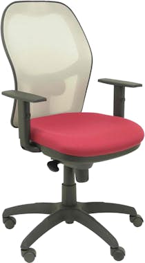 Piqueras y Crespo Silla Jorquera malla gris asiento bali granate Piqueras y Crespo Silla Jorquera malla gris asiento bali granate