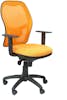 Piqueras y Crespo Silla Jorquera malla naranja asiento bali naranja Piqueras y Crespo Silla Jorquera malla naranja asiento bali naranja