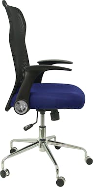 Piqueras y Crespo Silla Minaya respaldo malla negro asiento 3D azul Piqueras y Crespo Silla Minaya respaldo malla negro asiento 3D azul