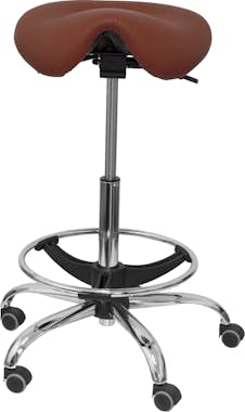 Piqueras y Crespo Taburete Alatoz similpiel chocolate Piqueras y Crespo Taburete Alatoz similpiel chocolate