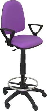 Piqueras y Crespo Taburete Ayna bali lila brazos fijos Piqueras y Crespo Taburete Ayna bali lila brazos fijos