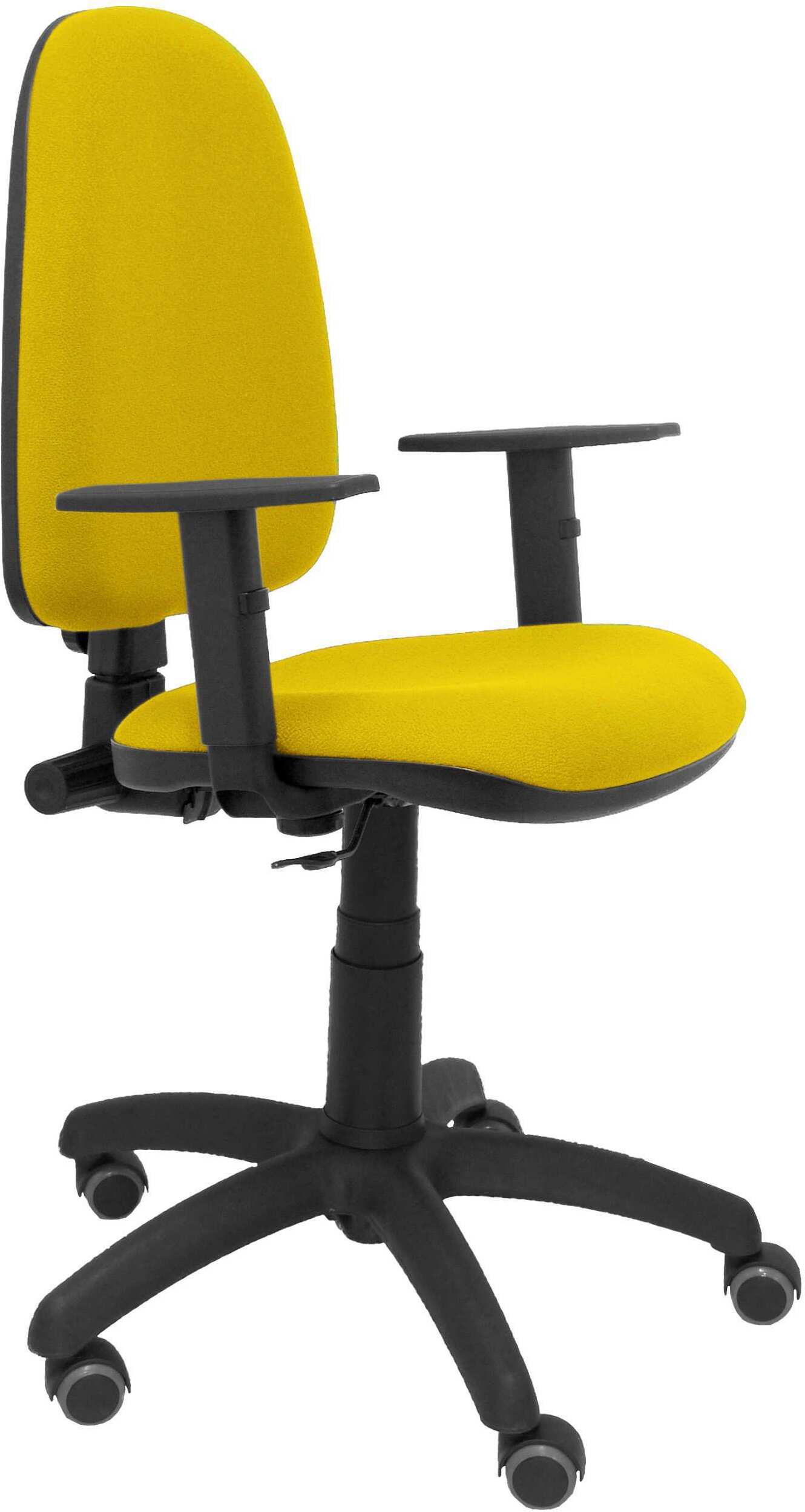 silla ayna bali amarillo brazos regulables ruedas de parque