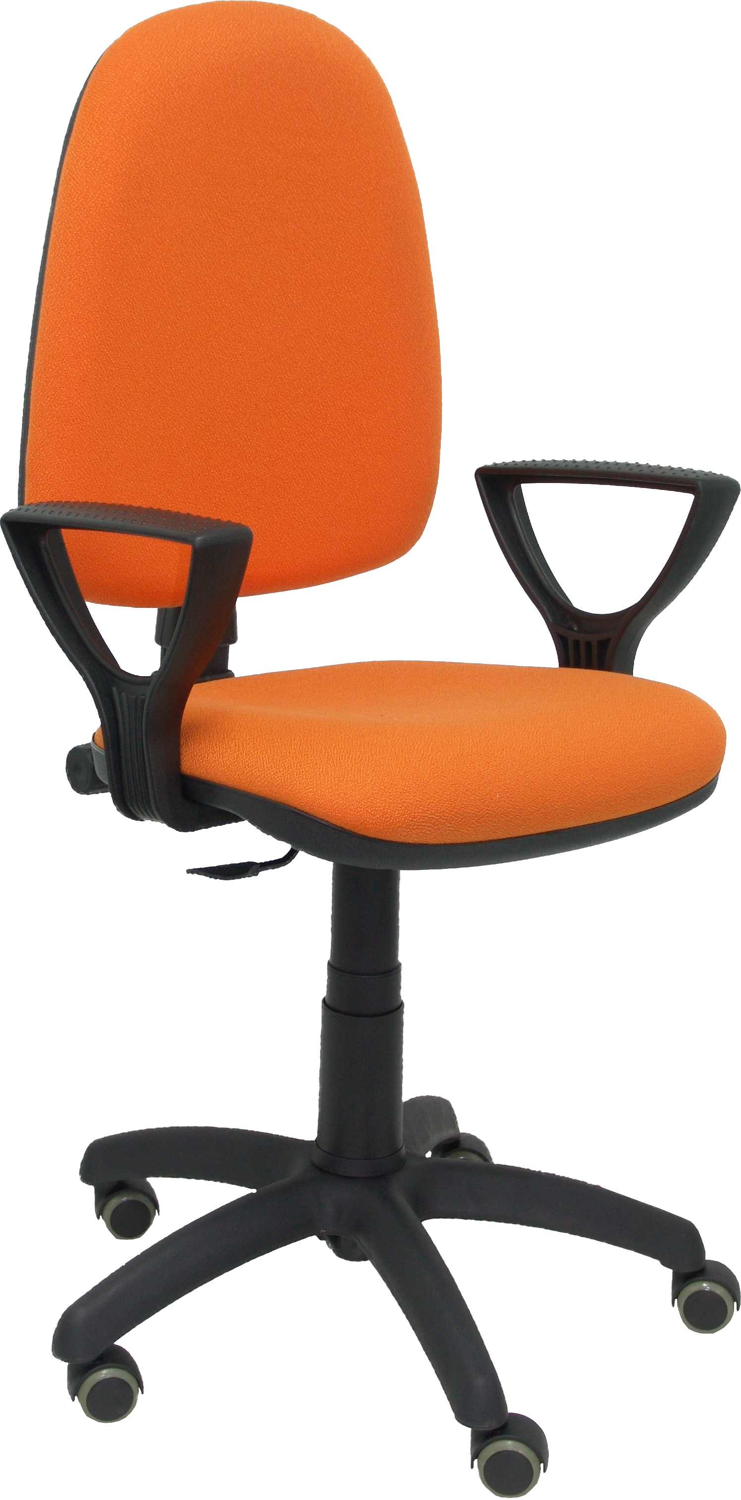silla ayna bali naranja brazos fijos ruedas de parque